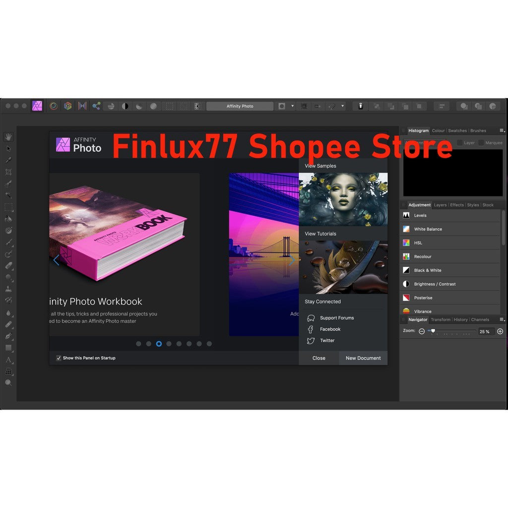 [SELF REDEEM] Serif Affinity Photo v2.6.4 Latest Update 2025 + Content (1.2GB) Lifetime For Windows & McOS