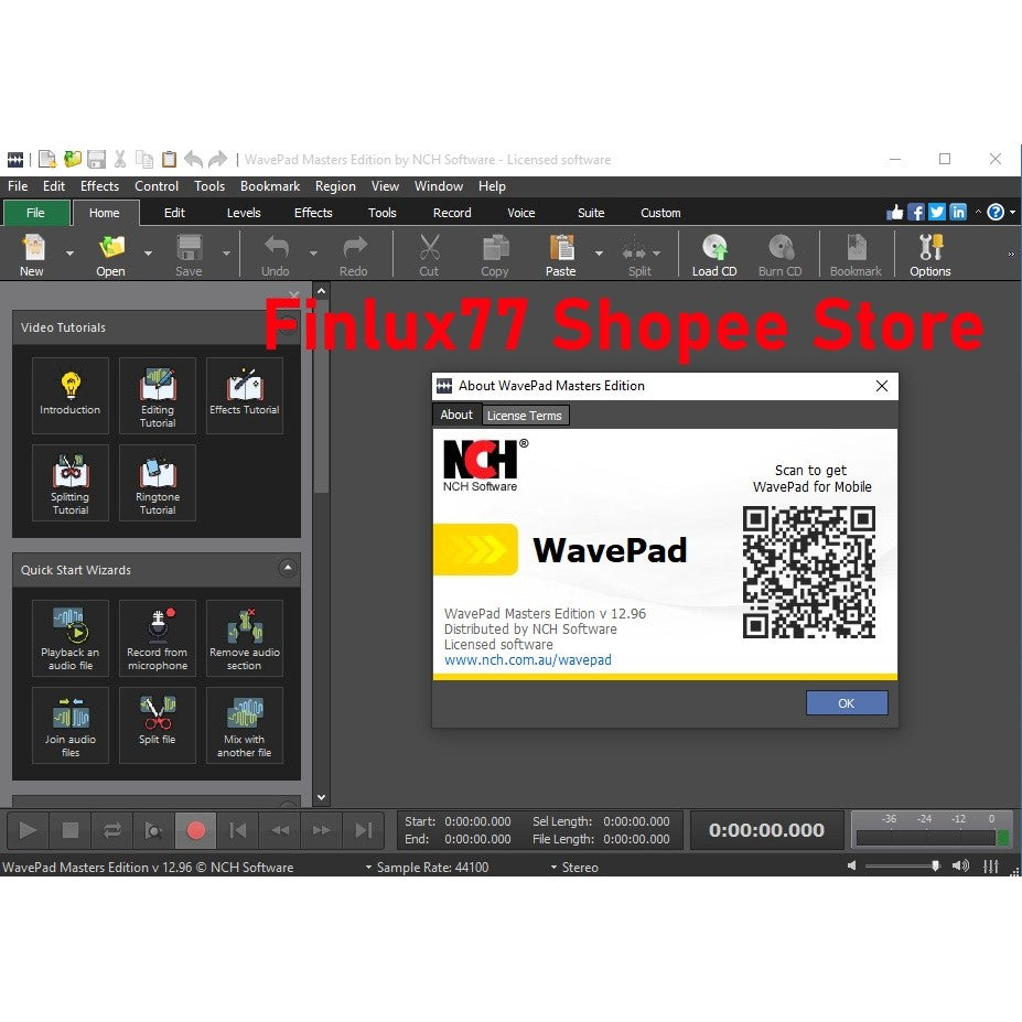 NCH WavePad Sound Editor Masters Edition v20.16 Serial Key Latest 2025 Lifetime For Windows