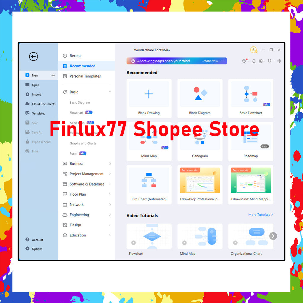 [SELF REDEEM] Edraw Max v14.5.4 ULTIMATE Edition Latest 2025 Lifetime For Windows