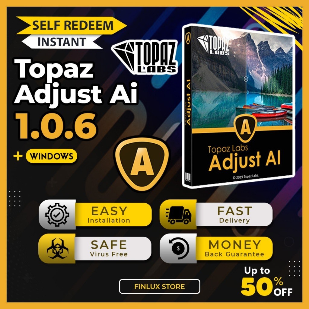 [SELF REDEEM] Topaz Adjust AI v1.0.6 Latest 2021 Lifetime For Windows (64-Bit)