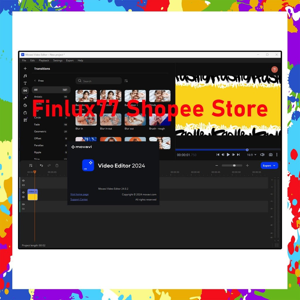 [SELF REDEEM] Movavi Video Editor Plus v25.3 Latest 2025 Lifetime For Windows (64-Bit)