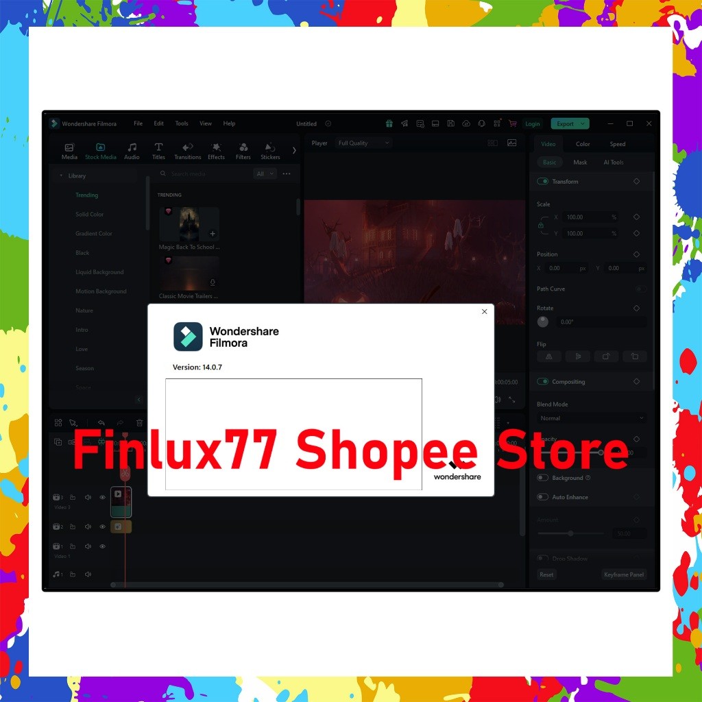 [SELF REDEEM] Filmora 14.9 Latest 2025 Lifetime For Win & McOS (64-Bit)