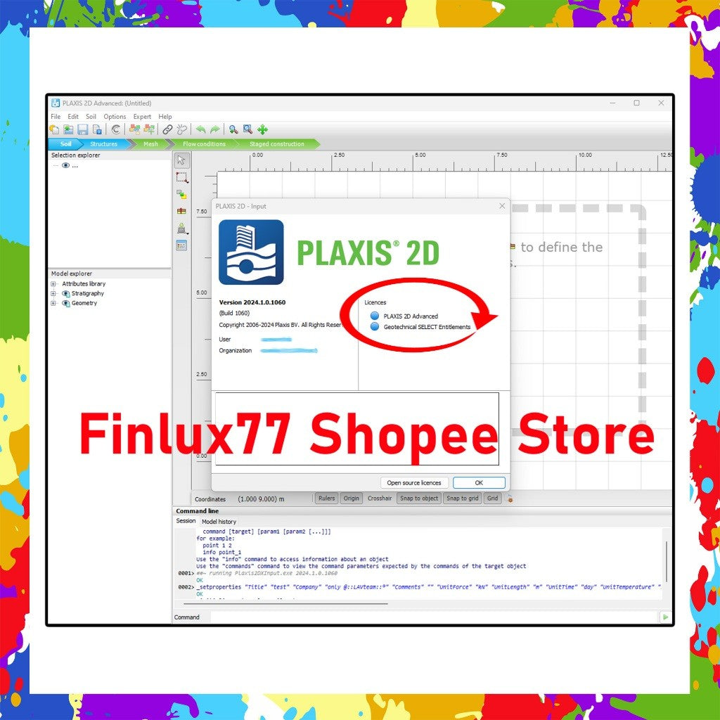 [SELF REDEEM] Bentley PLAXIS 2D / 3D V24 Latest 2024 Lifetime For Windows (64-Bit)