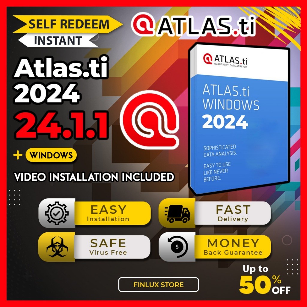 [SELF REDEEM] ATLAS.ti 24.1.1 Latest 2024 Lifetime For Windows