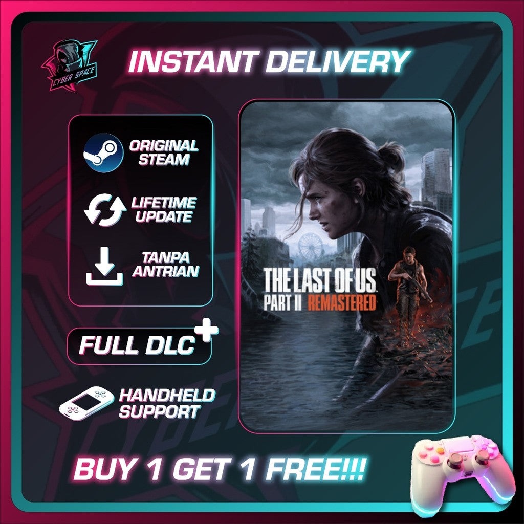 [BONUS 1 GAME] The Last of Us™ Part II Remastered PC Original / Main Akun Sendiri / Bebas Antri | 2531310