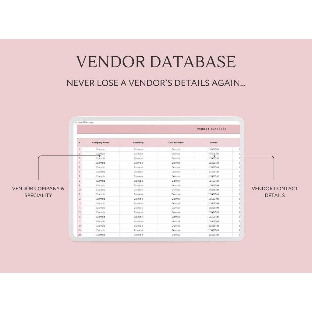 Vendor Price Comparison Google Sheets | Price Tracker Order Tracker Inventory & Finance Tracker