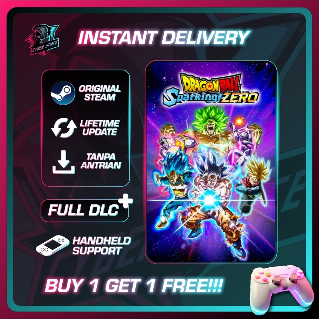 [BONUS 1 GAME] DRAGON BALL: Sparking! ZERO PC Original / Main Akun Sendiri / Bebas Antri | 1790600
