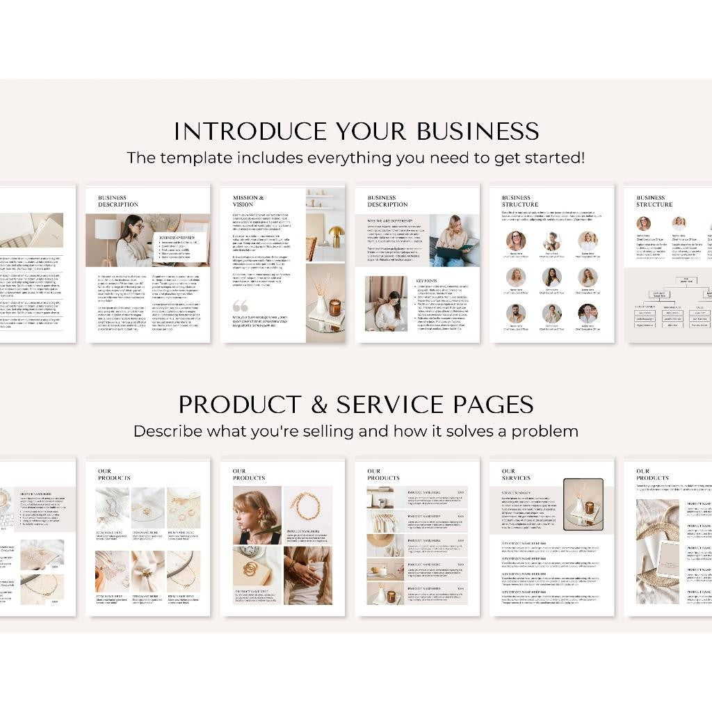 Business Plan Template | Perencana Bisnis UMKM Startup | Side Hustle Planner Excel/Canva