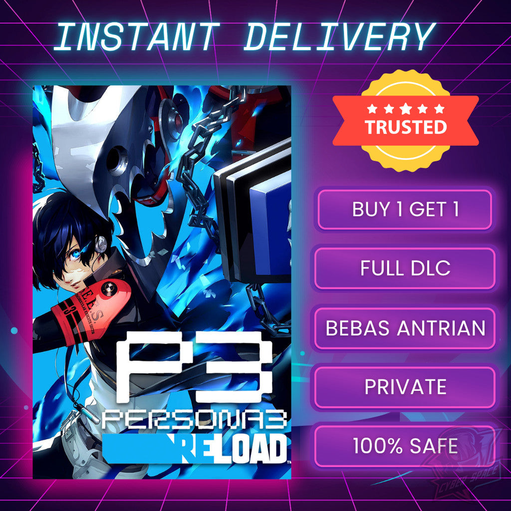 [BONUS 1 GAME] Persona 3 Reload PC Original / Main Akun Sendiri / Bebas Antri