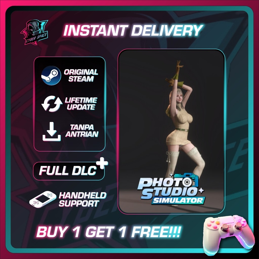 [BONUS 1 GAME] Photo Studio Simulator PC Original / Main Akun Sendiri / Bebas Antri