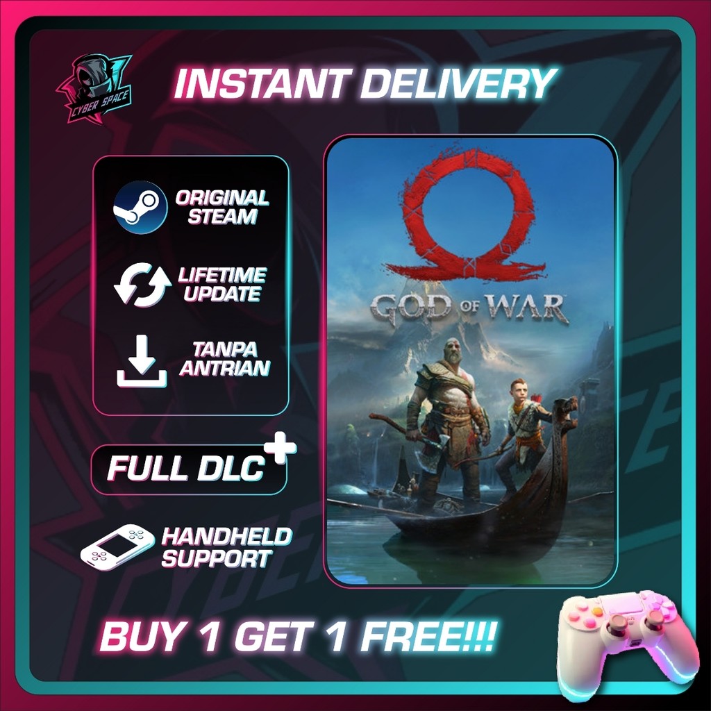 [BONUS 1 GAME] God of War PC Original / Main Akun Sendiri / Bebas Antri