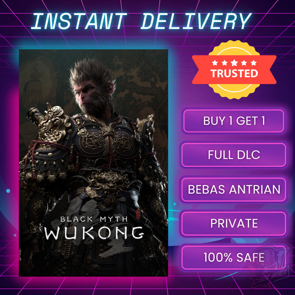 [BONUS 1 GAME] Black Myth Wukong Deluxe Edition PC Original / Main Akun Sendiri / Bebas Antri