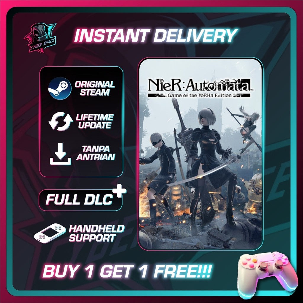 [BONUS 1 GAME] NieR:Automata™ PC Original / Main Akun Sendiri / Bebas Antri