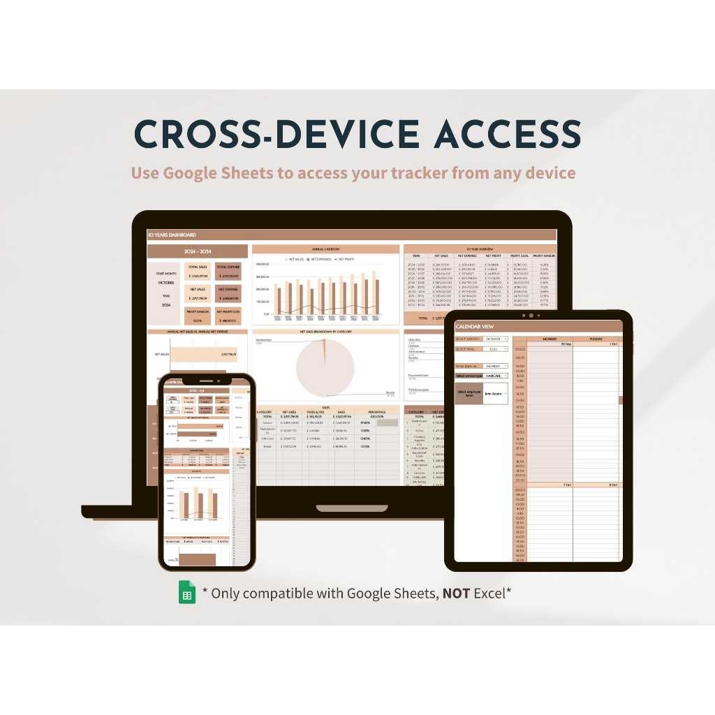 Beauty Business Template | Salon Spa Nail Salon Cost Calculator Income Expense Tracker Spreadsheet