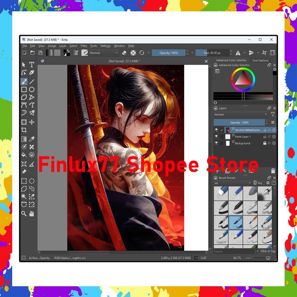 [SELF REDEEM] Krita Pro v5.2.13 Latest 2025 Lifetime For Windows Digital Painting / 2D Animation