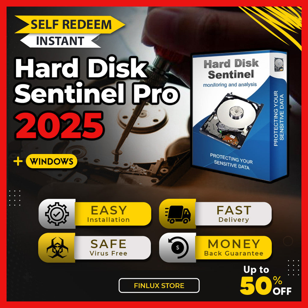 [SELF REDEEM] Hard Disk Sentinel Pro 2025 v6.30 Lifetime For Windows