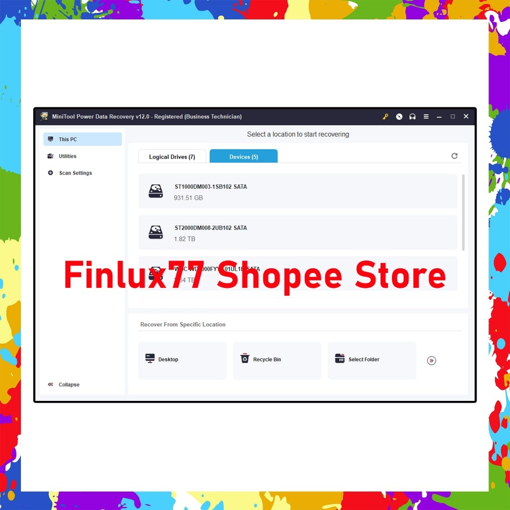 [SELF REDEEM] MiniTool Power Data Recovery v12.6 Latest 2025 Lifetime For Windows