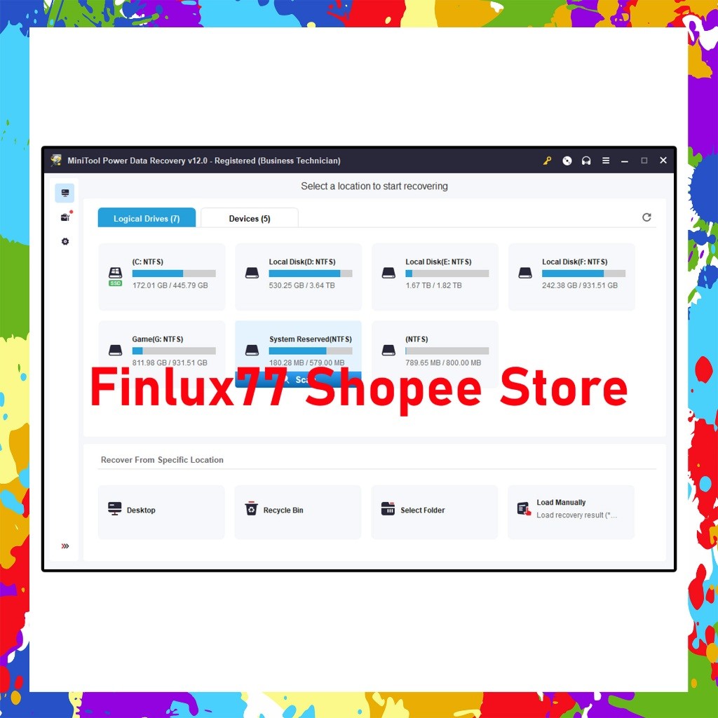 [SELF REDEEM] MiniTool Power Data Recovery v12.6 Latest 2025 Lifetime For Windows