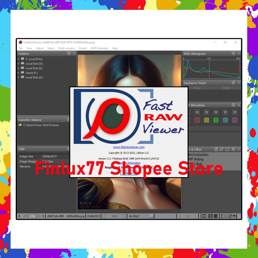[VIDEO] FastRawViewer v2.0.7 Latest 2023 Lifetime For Windows | Fast RAW Viewer