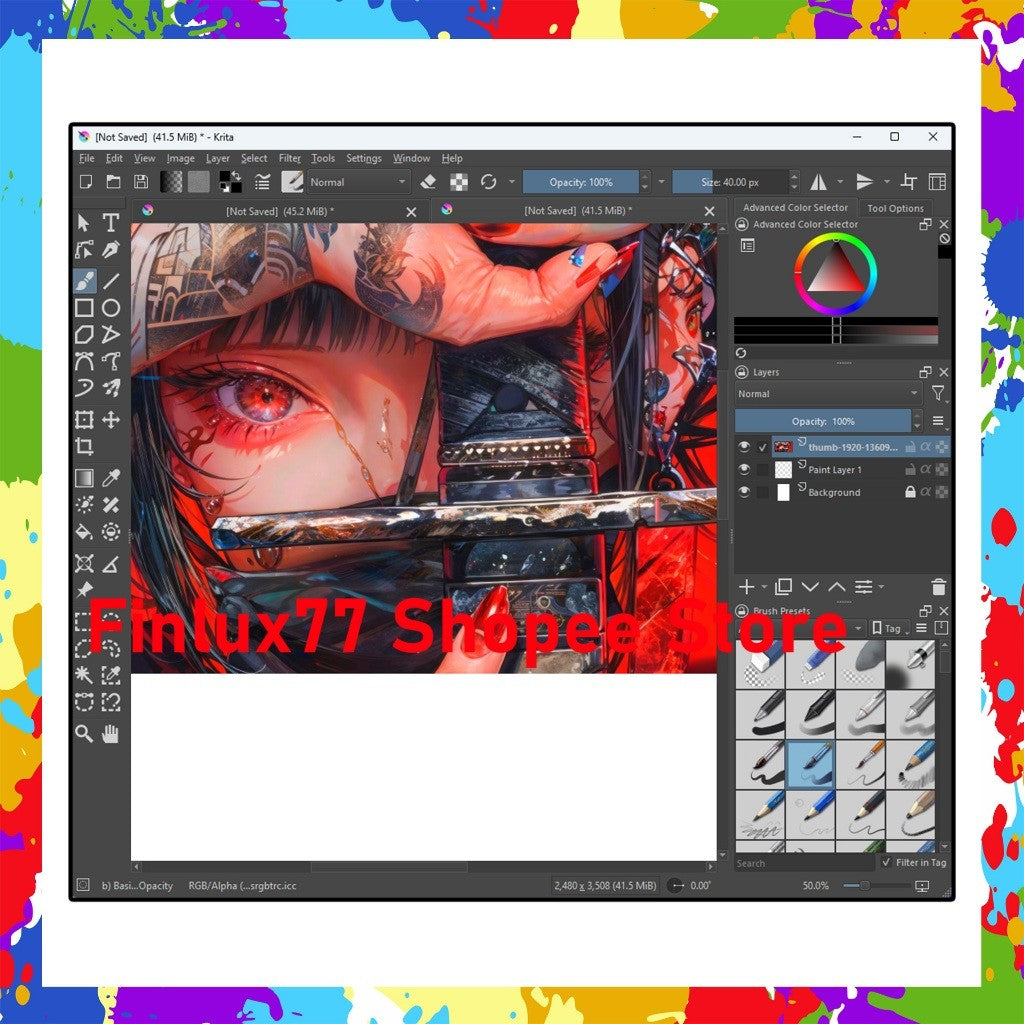 [SELF REDEEM] Krita Pro v5.2.13 Latest 2025 Lifetime For Windows Digital Painting / 2D Animation