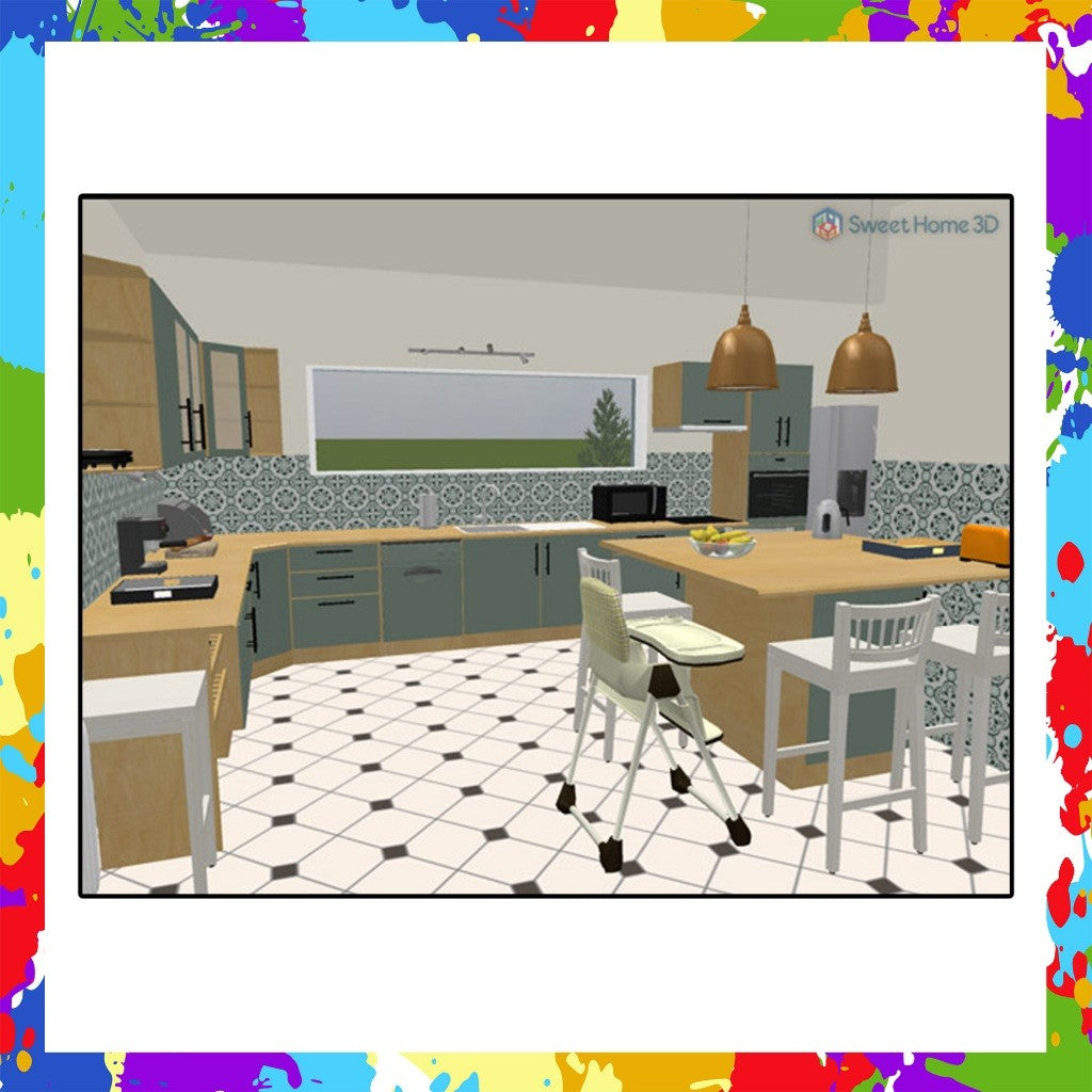 [SELF REDEEM] Sweet Home 3D v7.6 Latest 2025 For Windows & McOS
