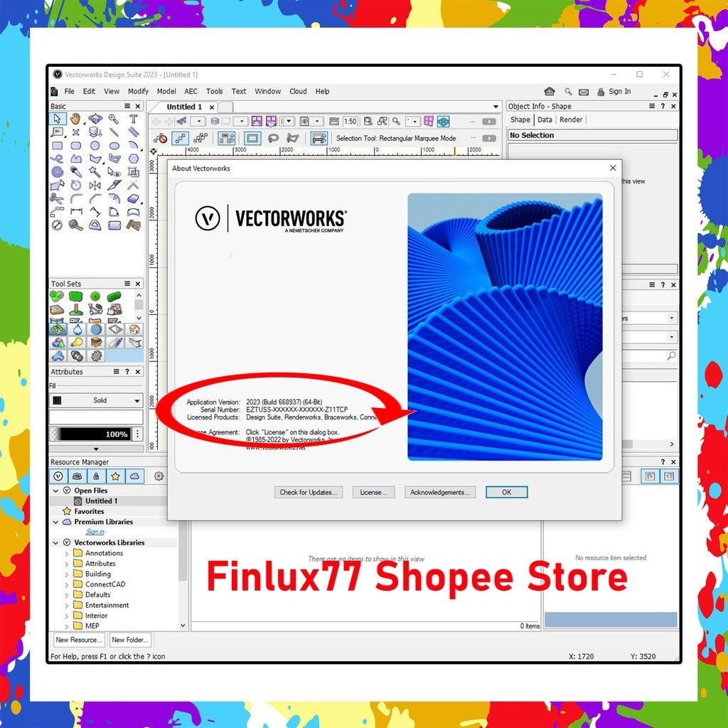 [SELF REDEEM] Vectorworks Designer 2023 Latest Lifetime For Windows (64-Bit)
