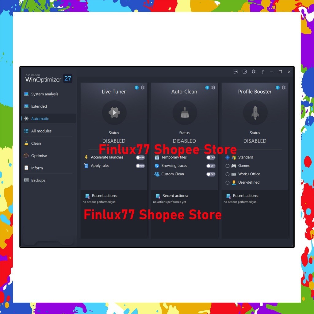 [SELF REDEEM] Ashampoo WinOptimizer v28.00 Latest 2025 Lifetime For Windows