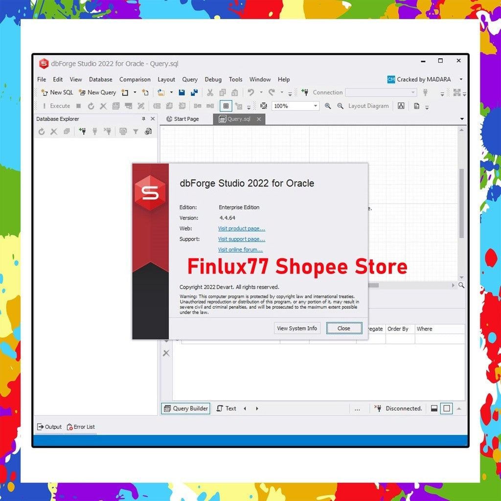 Devart dbForge Studio 2024 | SQL Server | MYSQL | ORACLE | PostGRESQL | Lifetime For Windows (64-Bit)