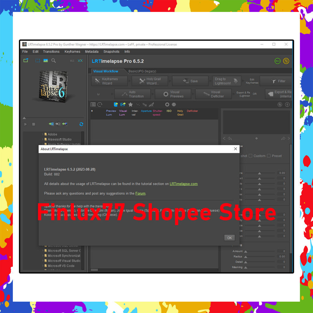 [SELF REDEEM] LRTimelapse Pro v7.4 Latest 2025 For Win & McOS (64-Bit) | Timelapse Software