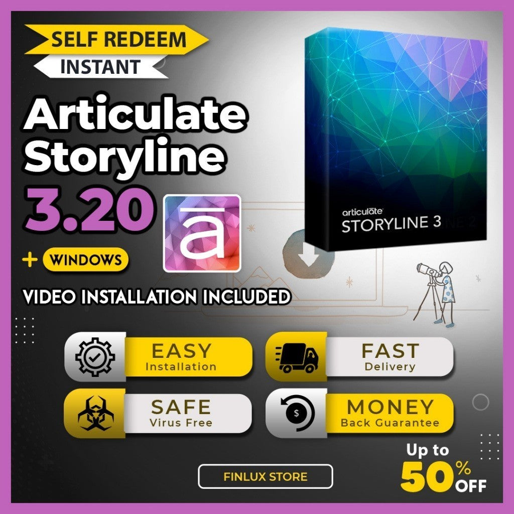 [SELF REDEEM] Articulate Storyline 3.20.30234 Latest 2023 Lifetime For Windows
