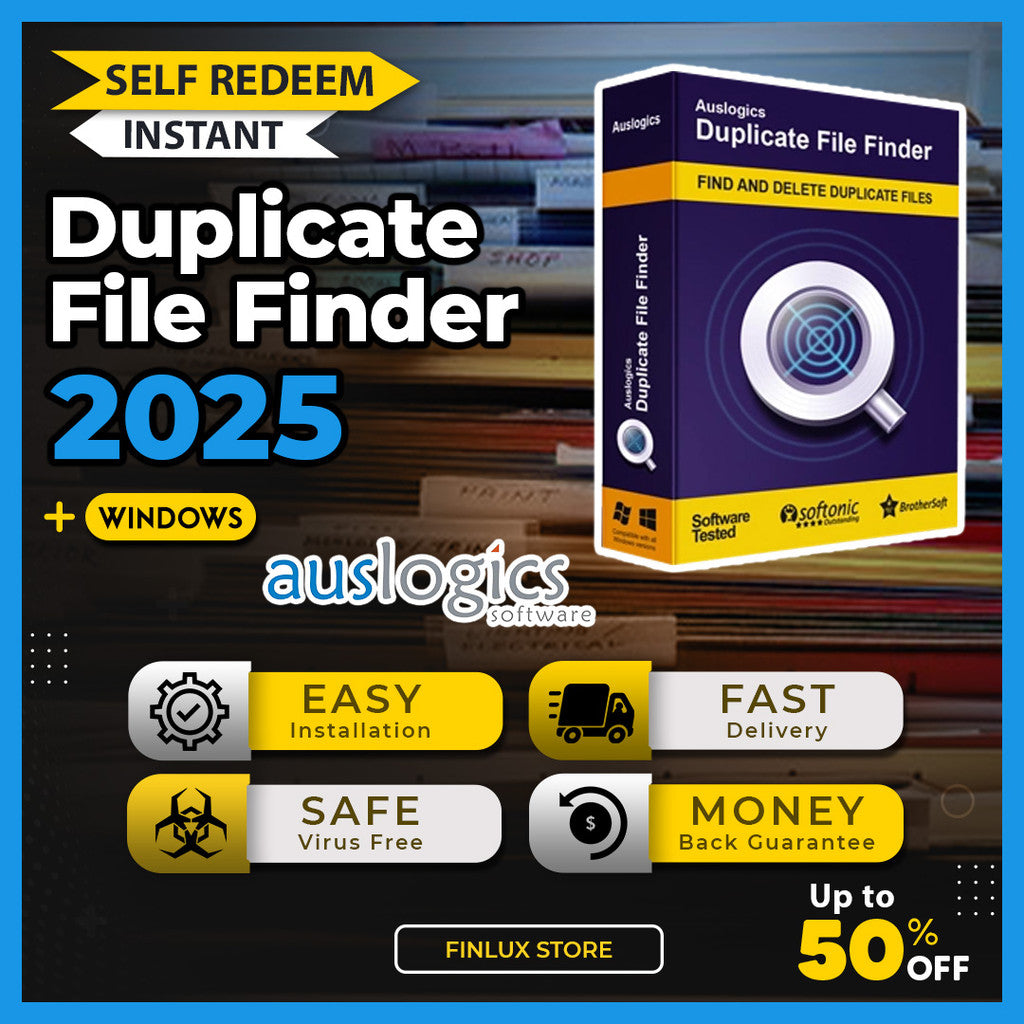 [SELF REDEEM] Auslogics Duplicate File Finder v11.0 Latest 2025 Lifetime For Windows