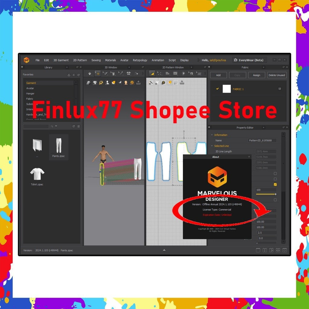 [SELF REDEEM] Marvelous Designer 2025.1 Latest Update 2025 Lifetime For Windows (64-Bit)