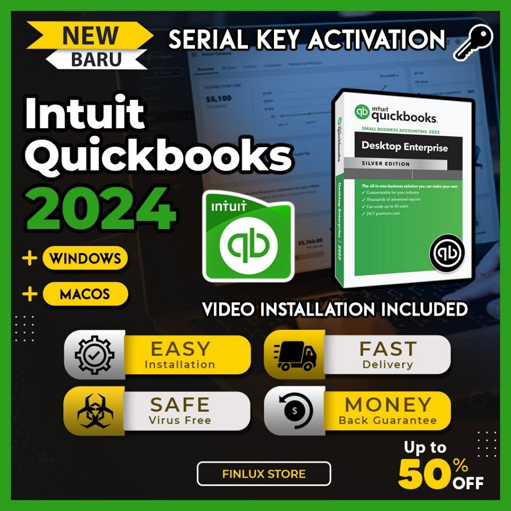 [VIDEO] Intuit QuickBooks Enterprise Solution Accountant 2024 | Key Activation | Lifetime For Windows & McOS