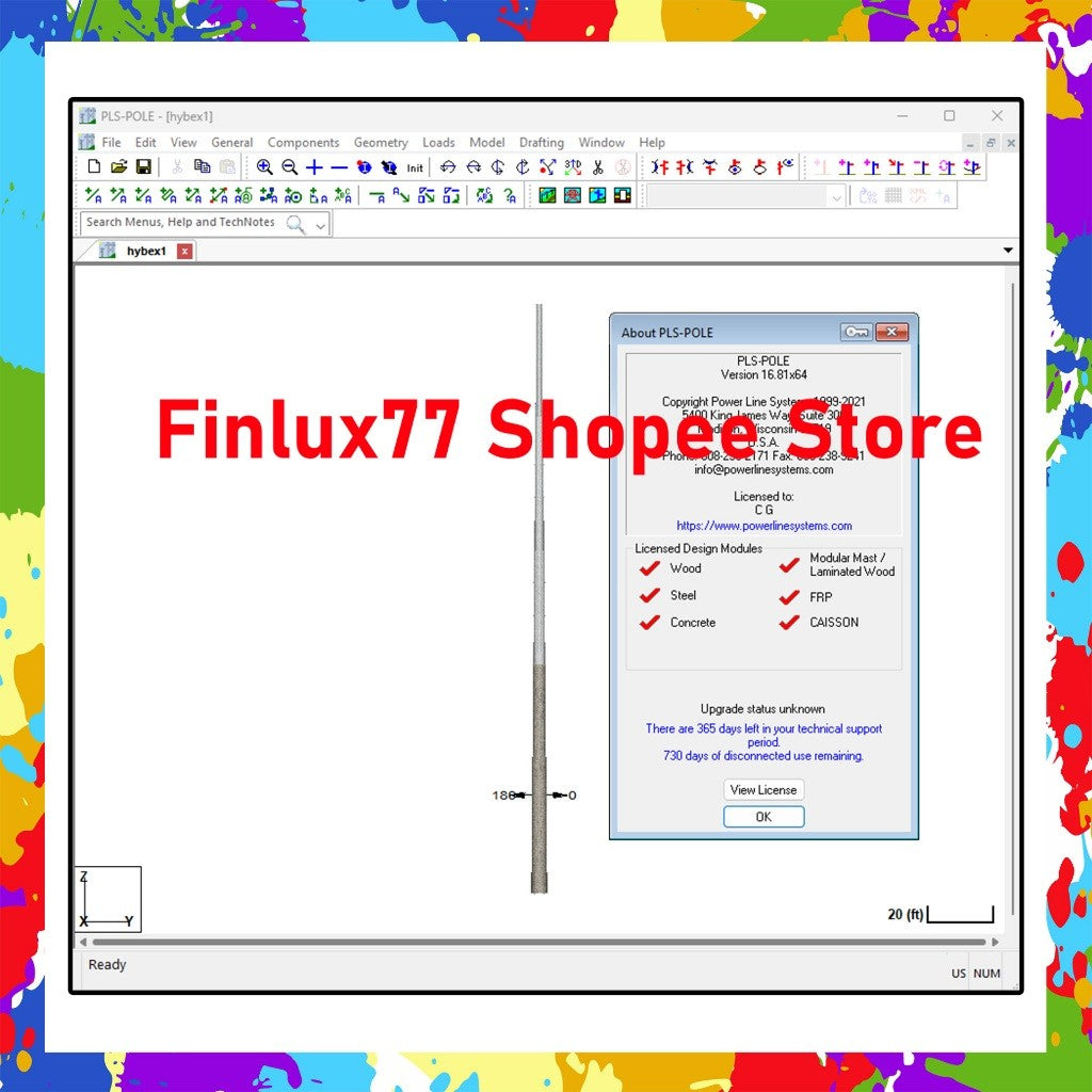 [VIDEO] PLS CADD POLE SAPS TOWER v16.81 Latest Update 2024 Lifetime For Windows