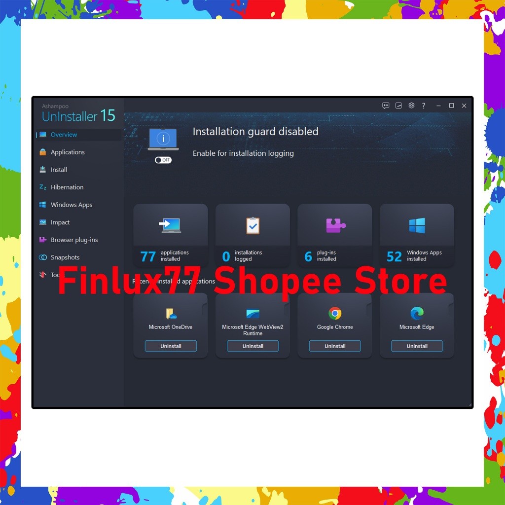 [SELF REDEEM] Ashampoo UnInstaller 15 Pro Latest 2025 Lifetime for Windows