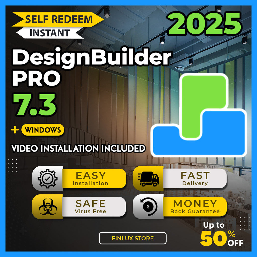 [SELF REDEEM] DesignBuilder v7.3 Latest 2025 Lifetime For Windows (64-Bit) | Design Builder
