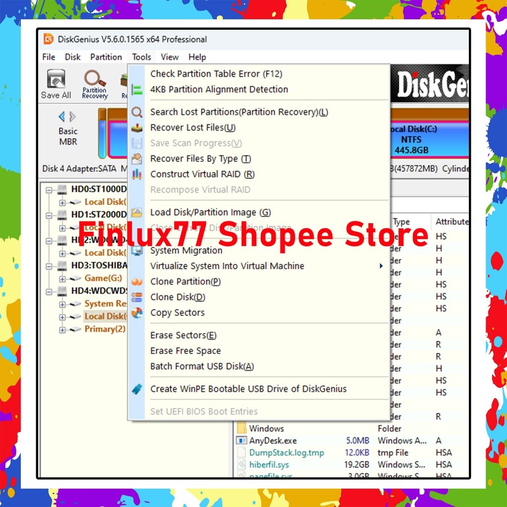 [SELF REDEEM] DiskGenius Professional v6.0 Latest 2025 Lifetime For Windows