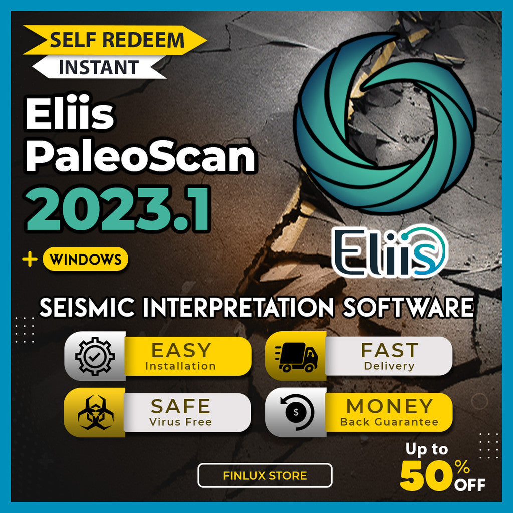 [SELF REDEEM] Eliis PaleoScan v2023.1 Latest Update 2023 Lifetime For Windows (64-Bit) | Seismic Interpretation Software