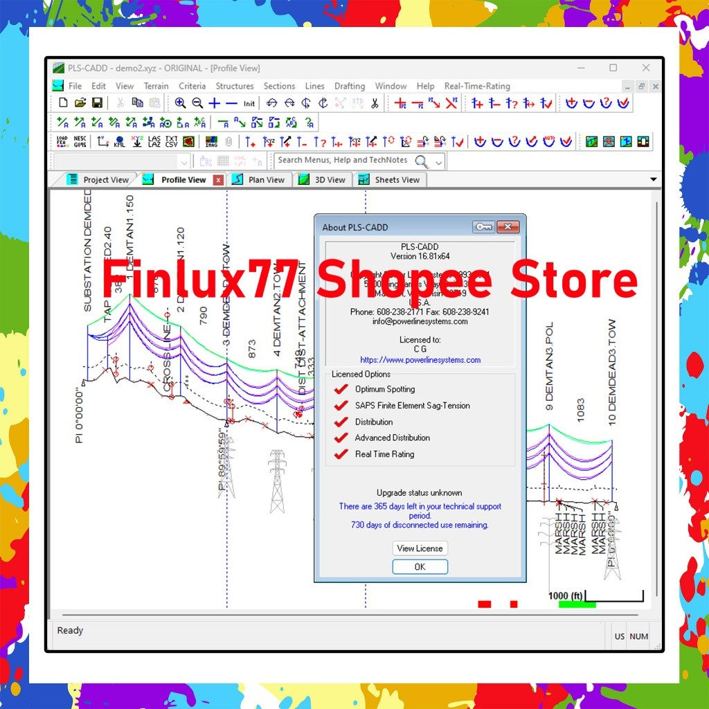 [VIDEO] PLS CADD POLE SAPS TOWER v16.81 Latest Update 2024 Lifetime For Windows