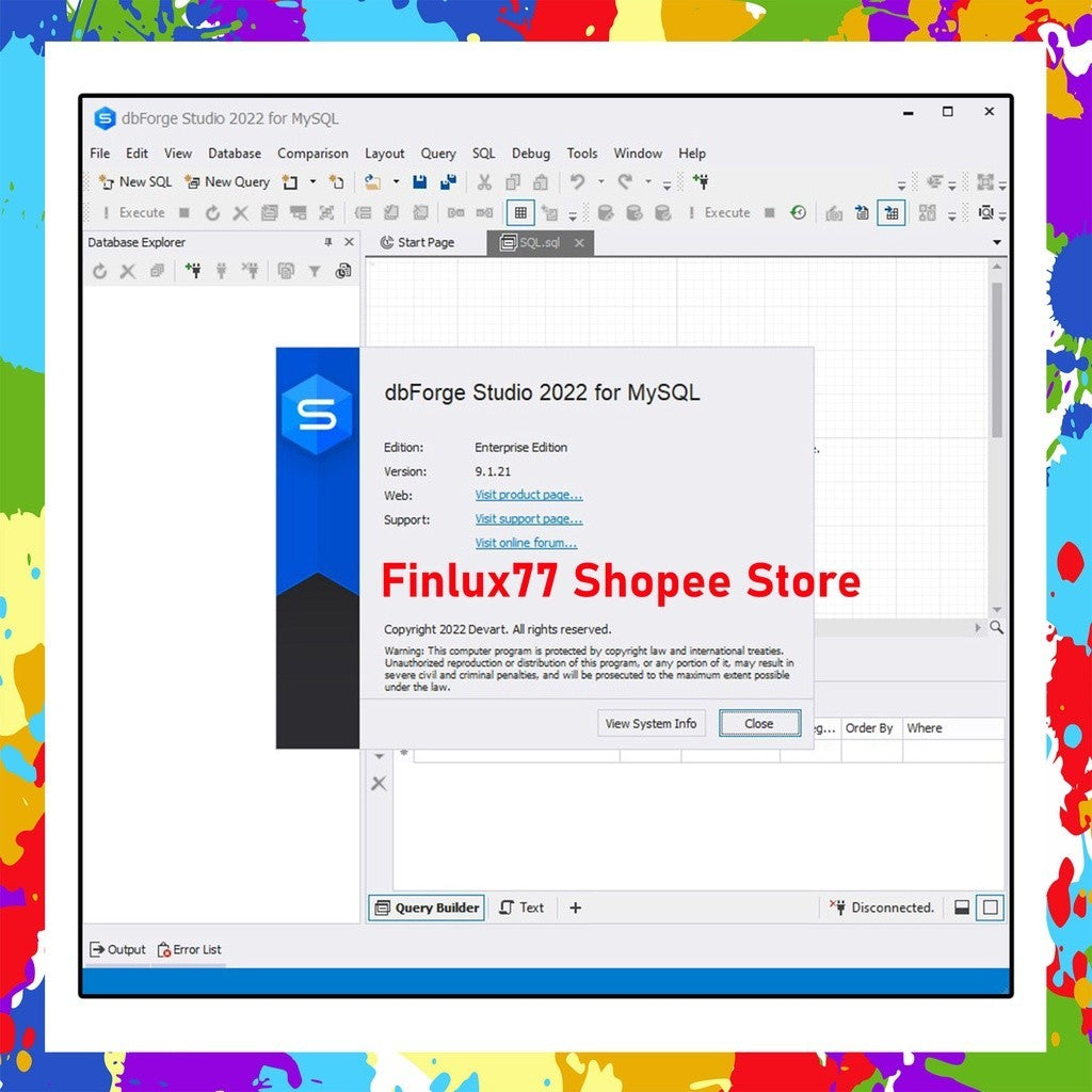 Devart dbForge Studio 2024 | SQL Server | MYSQL | ORACLE | PostGRESQL | Lifetime For Windows (64-Bit)