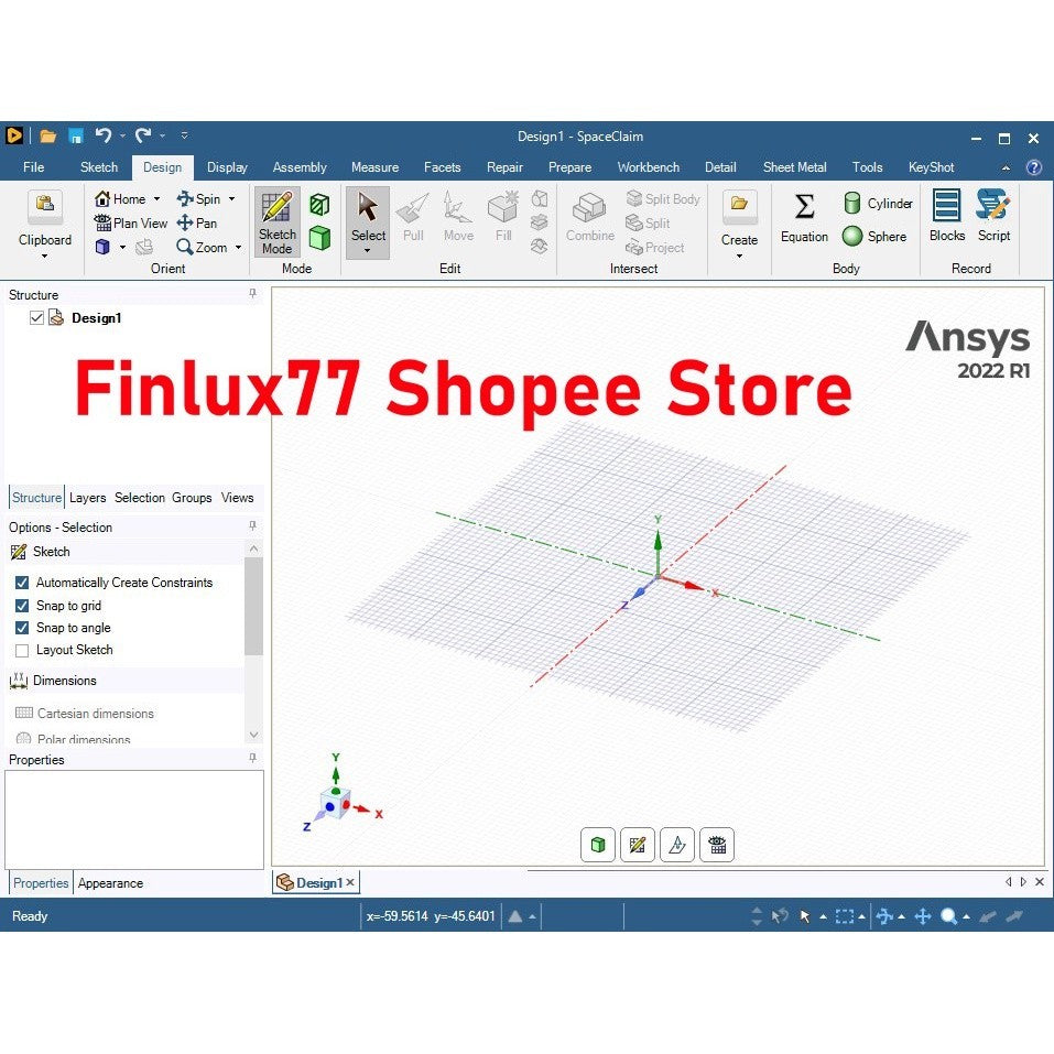 [SELF REDEEM] ANSYS SpaceClaim 2024 / 2023 R1 Latest Lifetime For Windows (64-Bit)