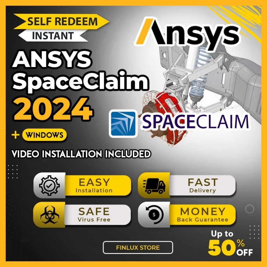 [SELF REDEEM] ANSYS SpaceClaim 2024 / 2023 R1 Latest Lifetime For Windows (64-Bit)