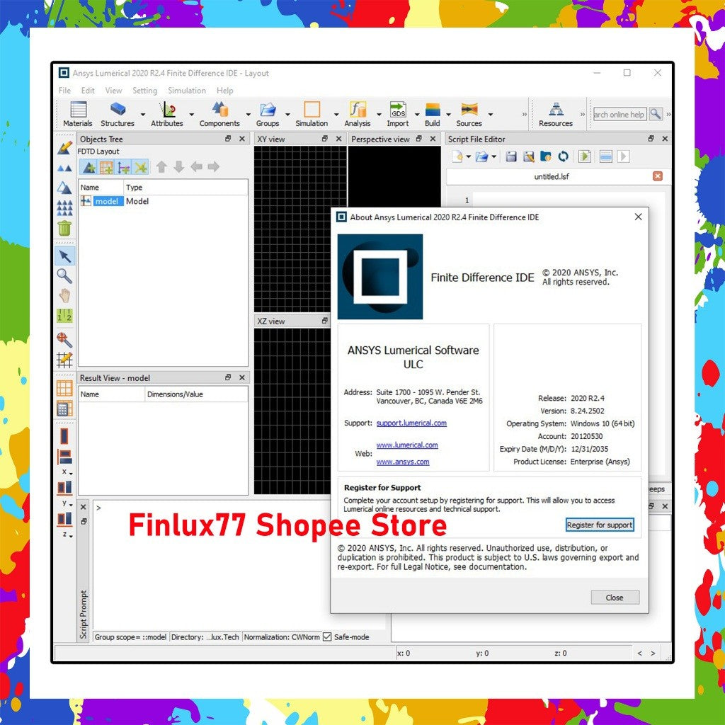 [SELF REDEEM] ANSYS Lumerical 2024 R1 Lifetime For Windows (64-Bit)