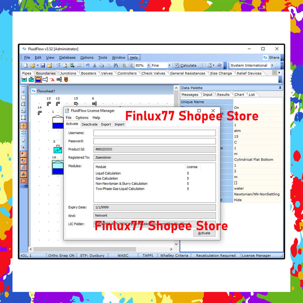 [SELF REDEEM] Piping Systems FluidFlow v3.53 Latest 2024 Lifetime For Windows (64-Bit)