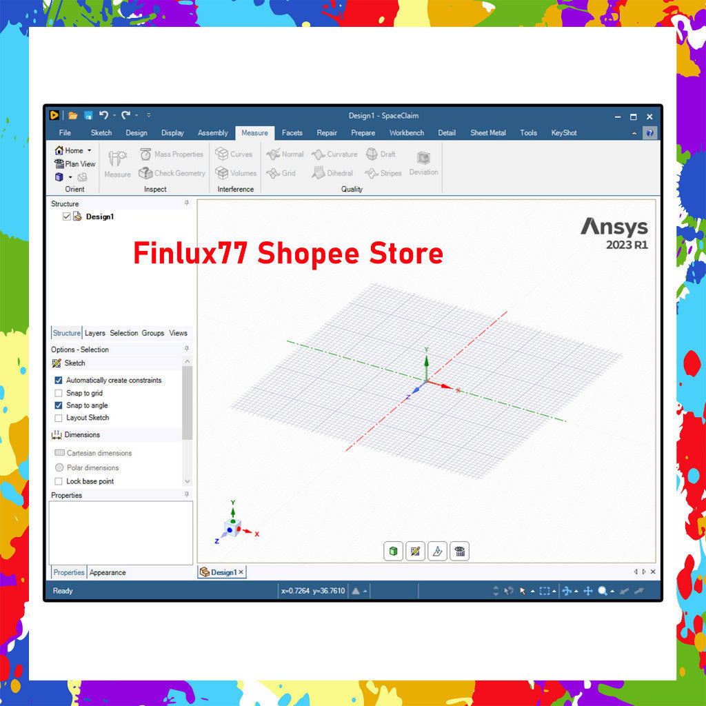 [SELF REDEEM] ANSYS SpaceClaim 2024 / 2023 R1 Latest Lifetime For Windows (64-Bit)