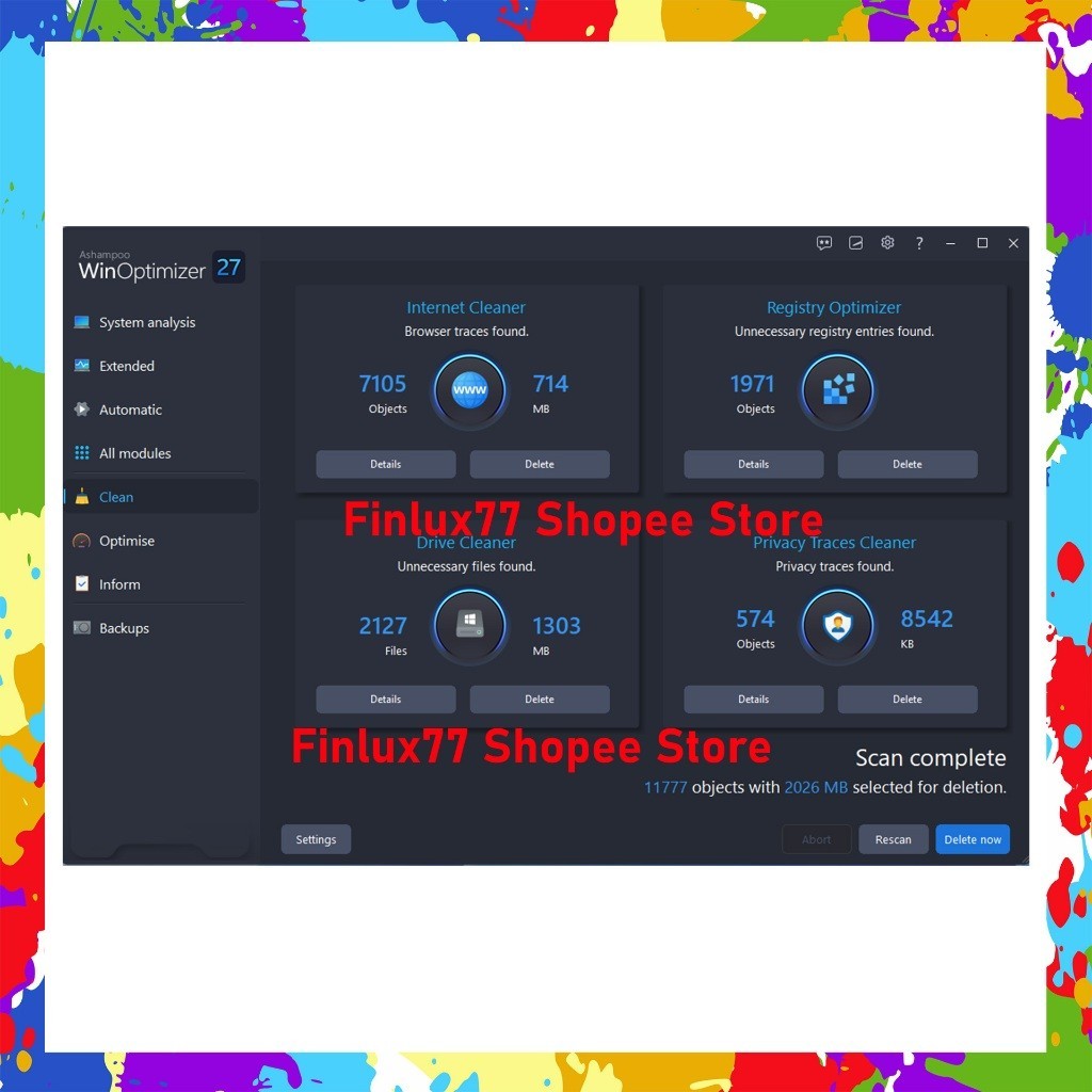 [SELF REDEEM] Ashampoo WinOptimizer v28.00 Latest 2025 Lifetime For Windows