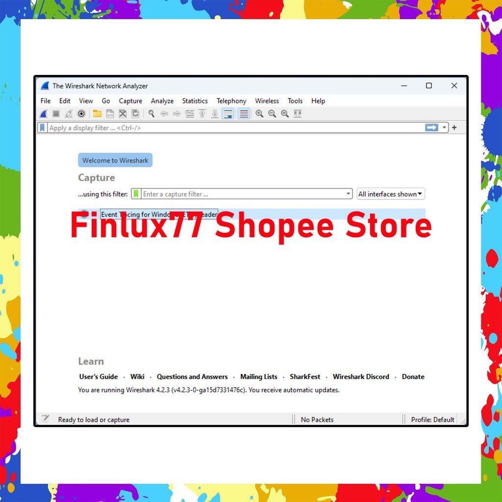 [SELF REDEEM] Wireshark v4.4.9 Latest 2025 Lifetime For Windows & McOS (64-Bit)