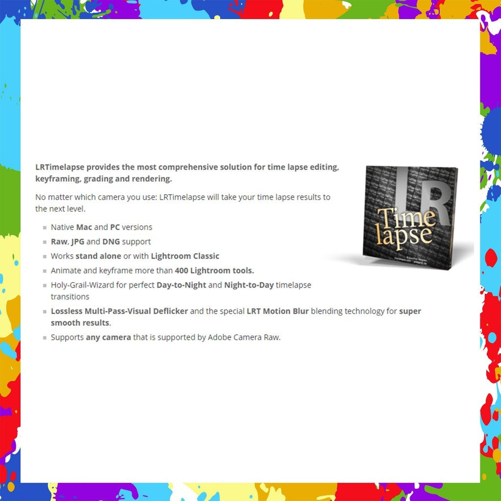 [SELF REDEEM] LRTimelapse Pro v7.4 Latest 2025 For Win & McOS (64-Bit) | Timelapse Software
