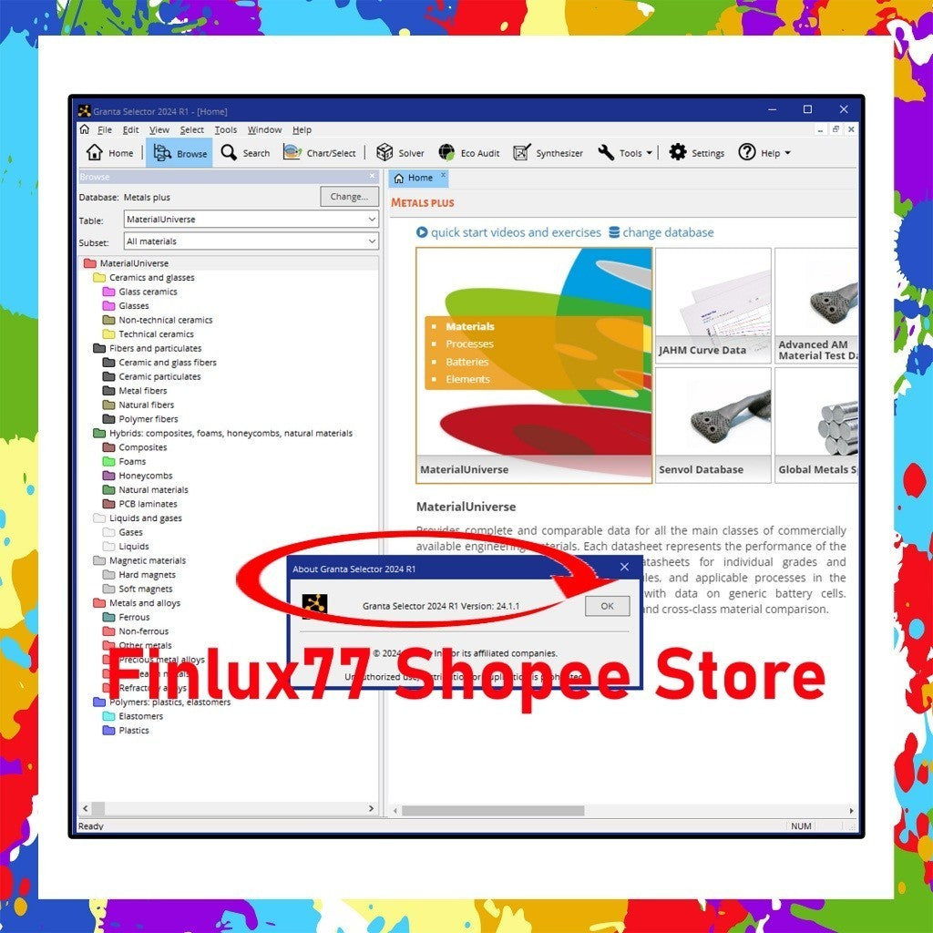 [SELF REDEEM] ANSYS Granta Selector 2024 R1 Latest For Windows (64-Bit)