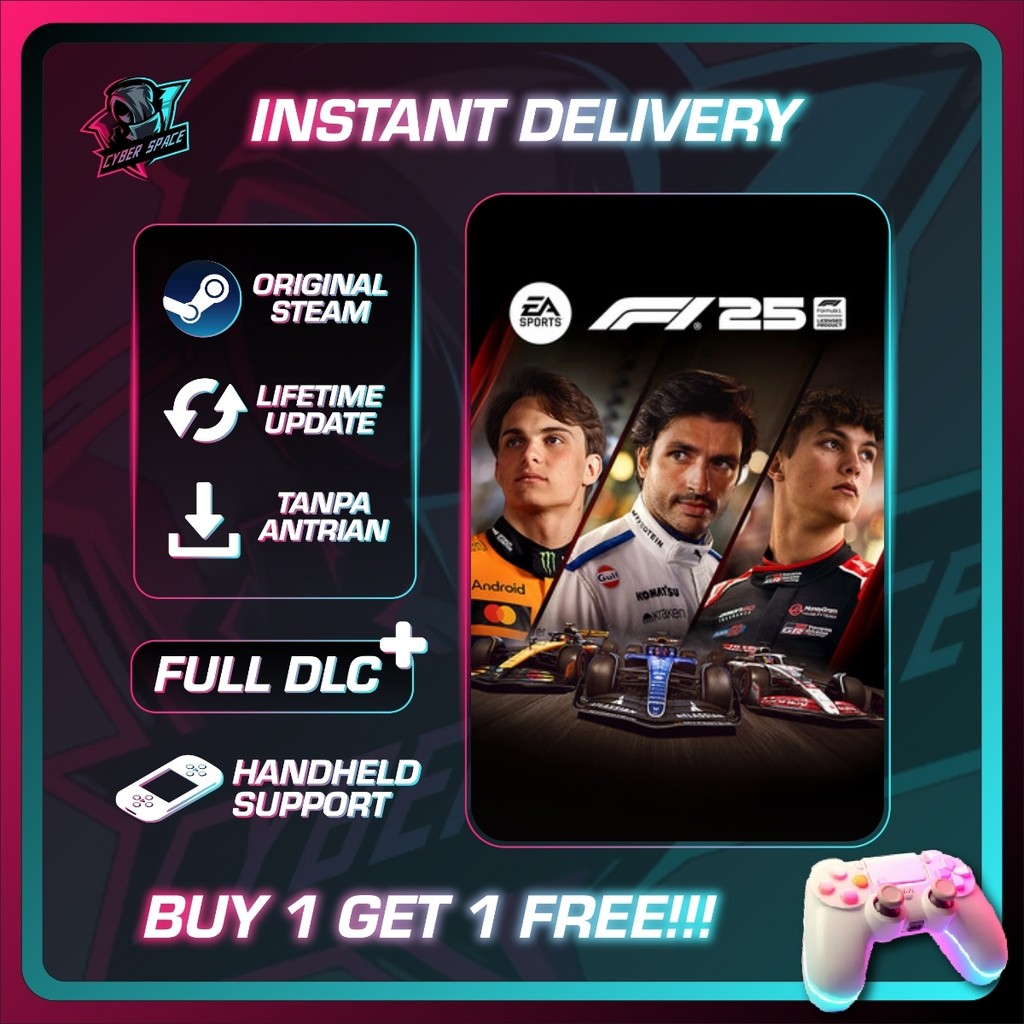 [BONUS 1 GAME] F1® 25 PC Original / Main Akun Sendiri / Bebas Antri | 3059520